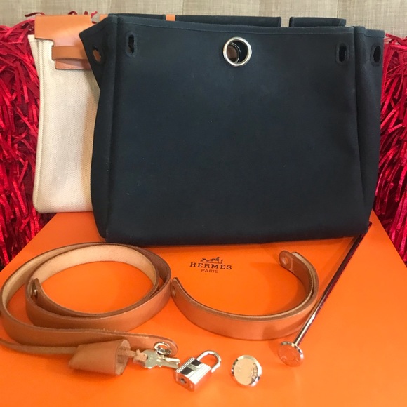 Hermes Herbag Pm with change bag - Picture 11 of 16
